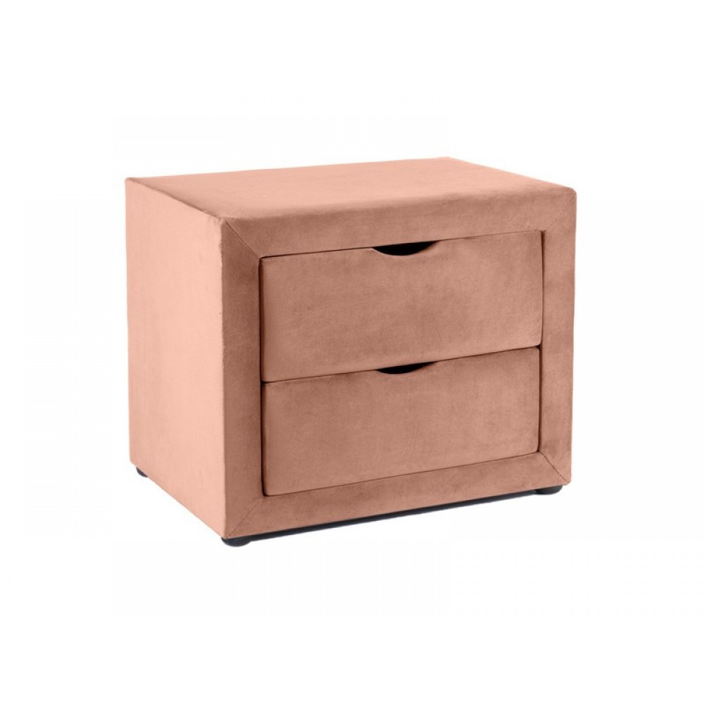 Тумба приліжкова ET-002 Velvet сірий Signal