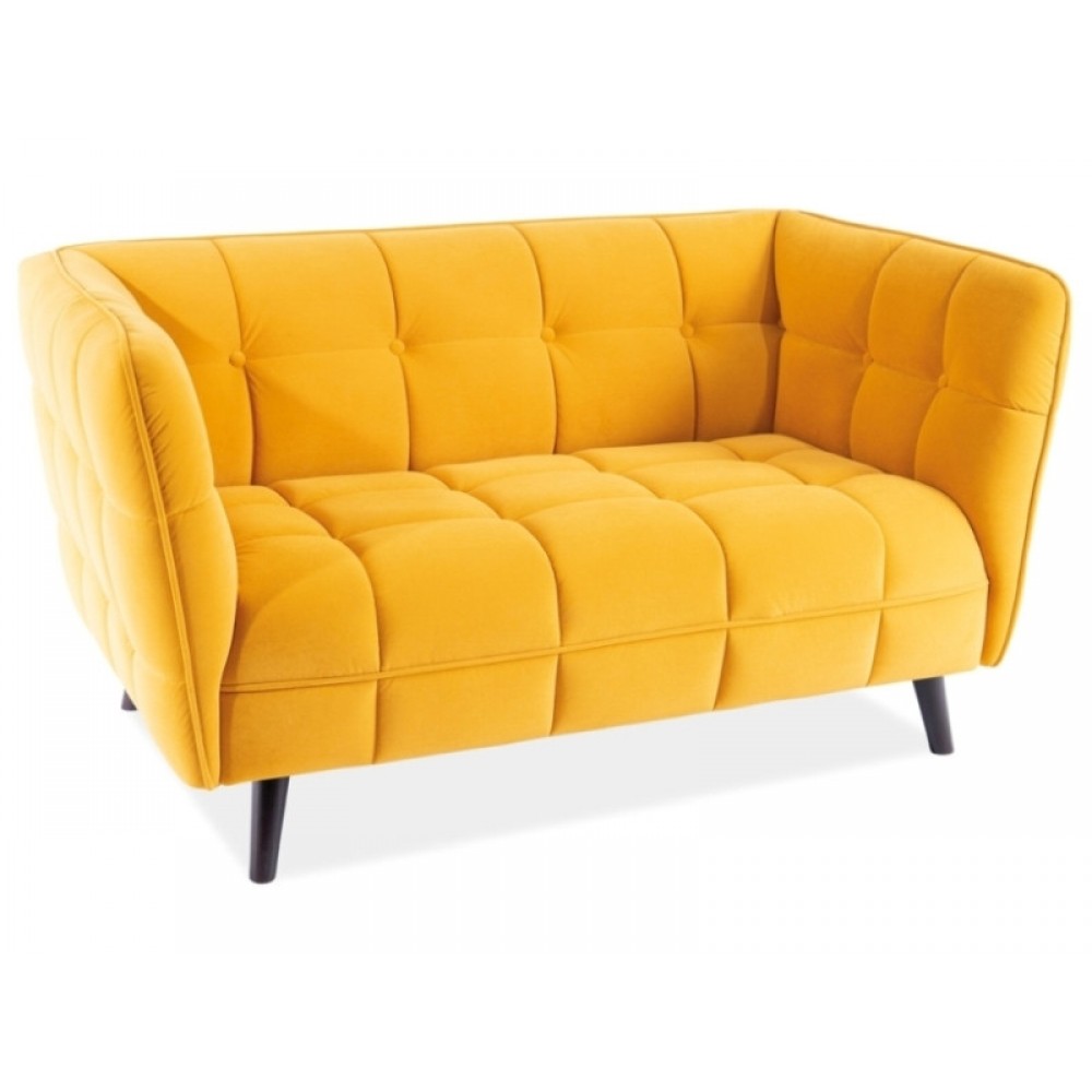 Софа Castello Velvet 2 світло-сірий Signal