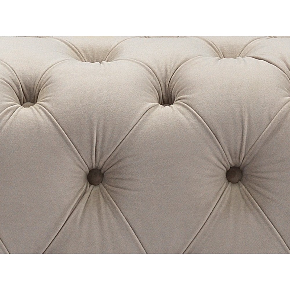 Софа Chester Velvet 2 сірий/золотий Signal