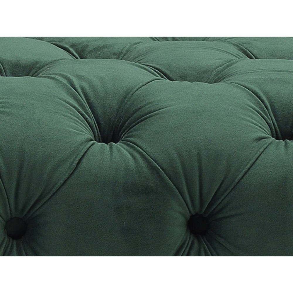 Софа Chester Velvet 2 сірий/золотий Signal