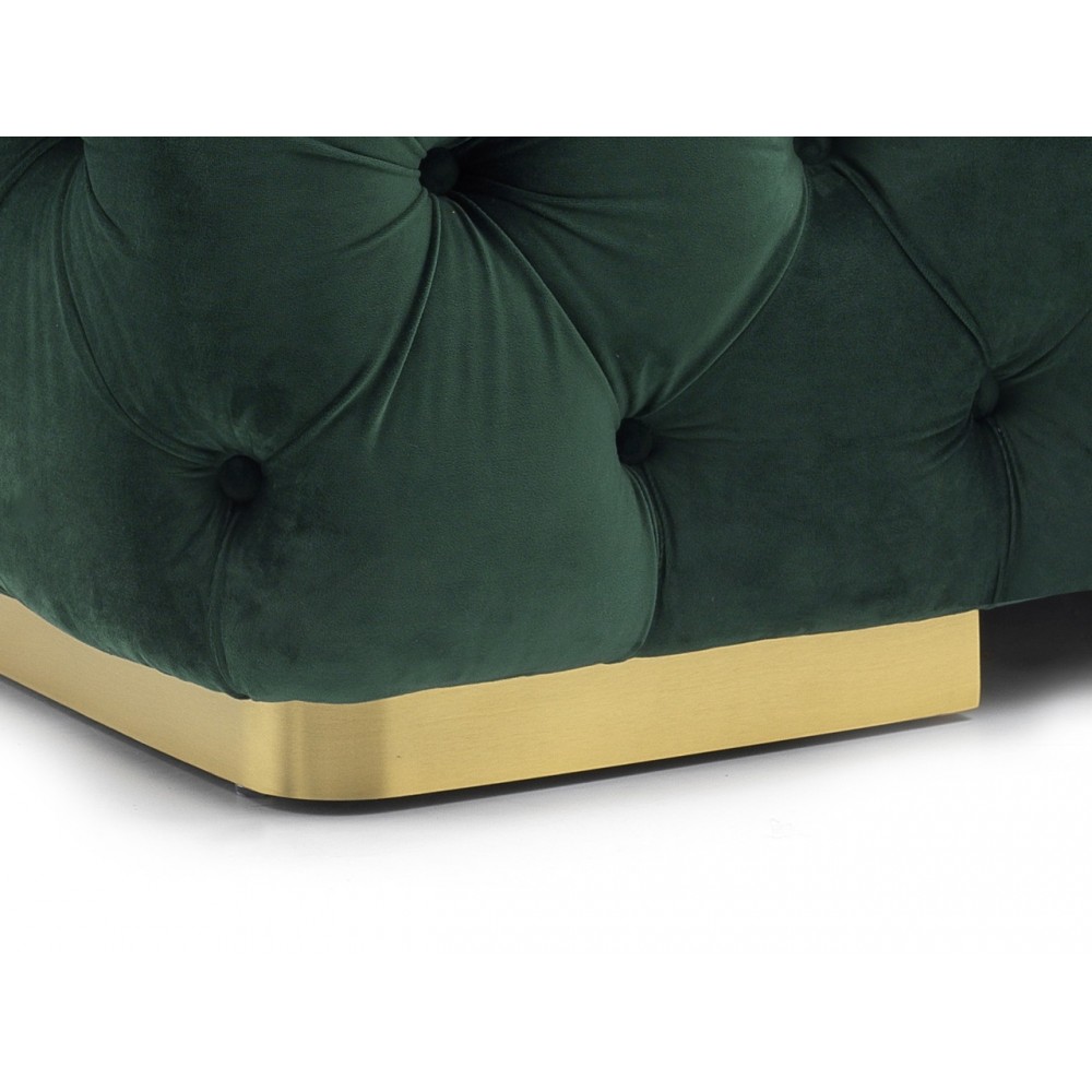 Софа Chester Velvet 2 сірий/золотий Signal