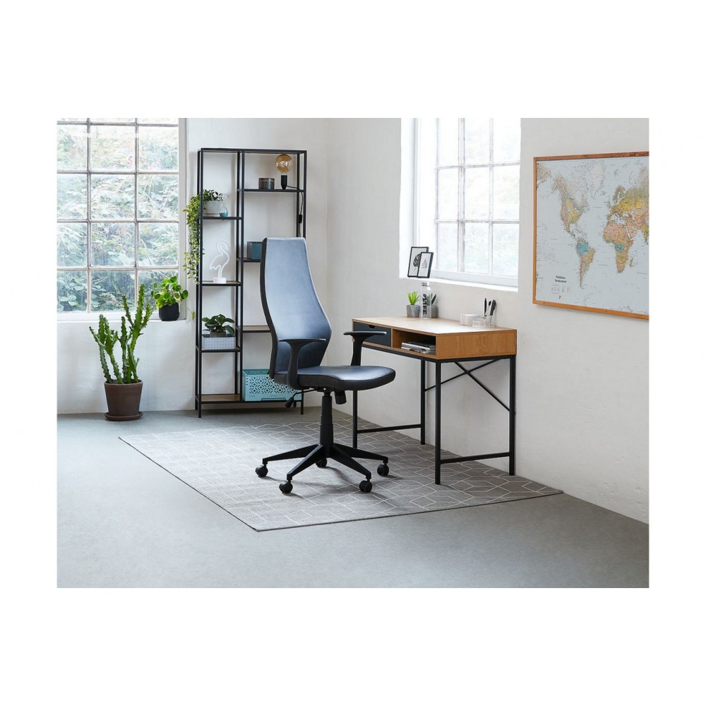 Стол компьютерный B-027 дуб/черный Signal