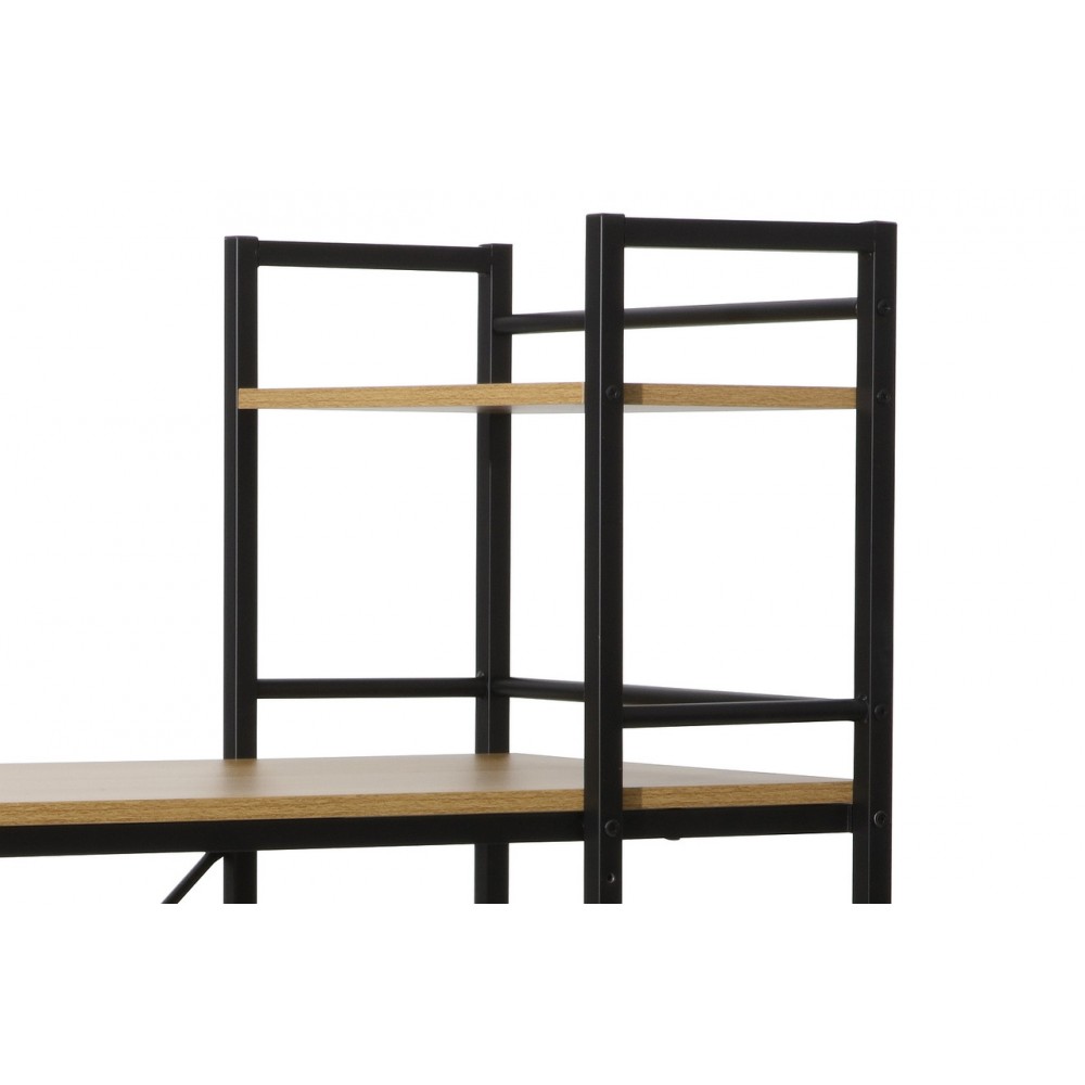 Стол компьютерный B-6 дуб/черный Signal