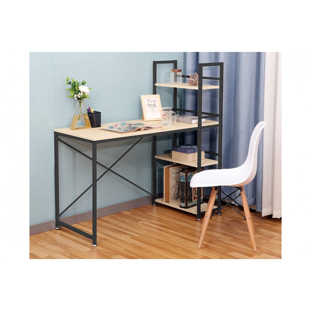 Стол компьютерный B-6 дуб/черный Signal