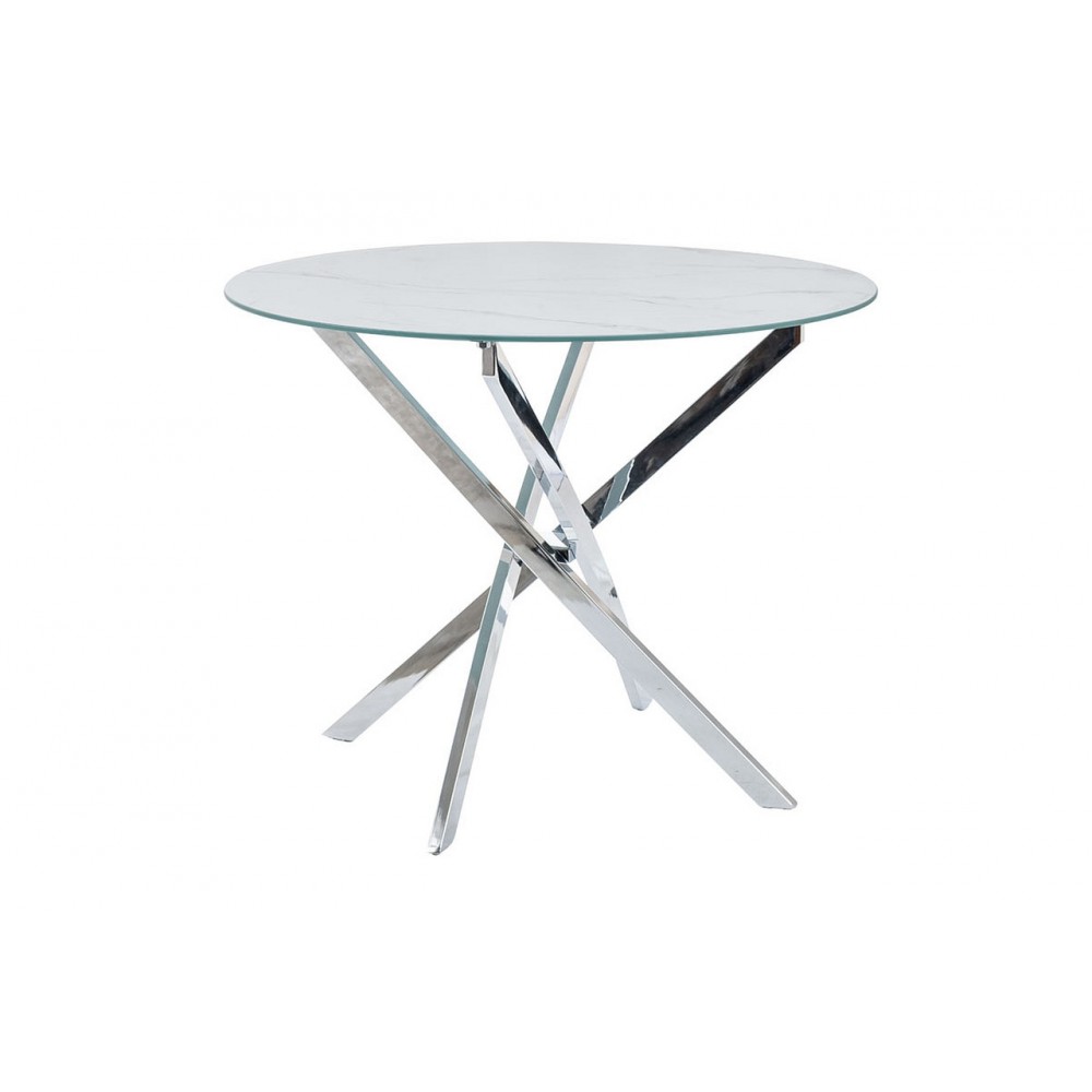 Стол Agis белый/хром Signal