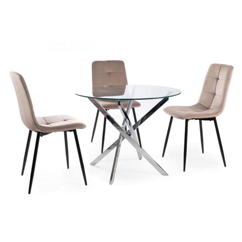 Стол Agis белый/хром Signal