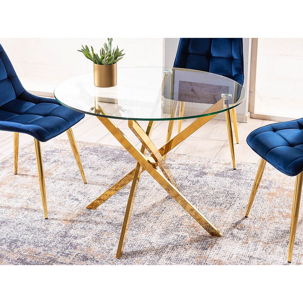 Стол Agis белый/хром Signal