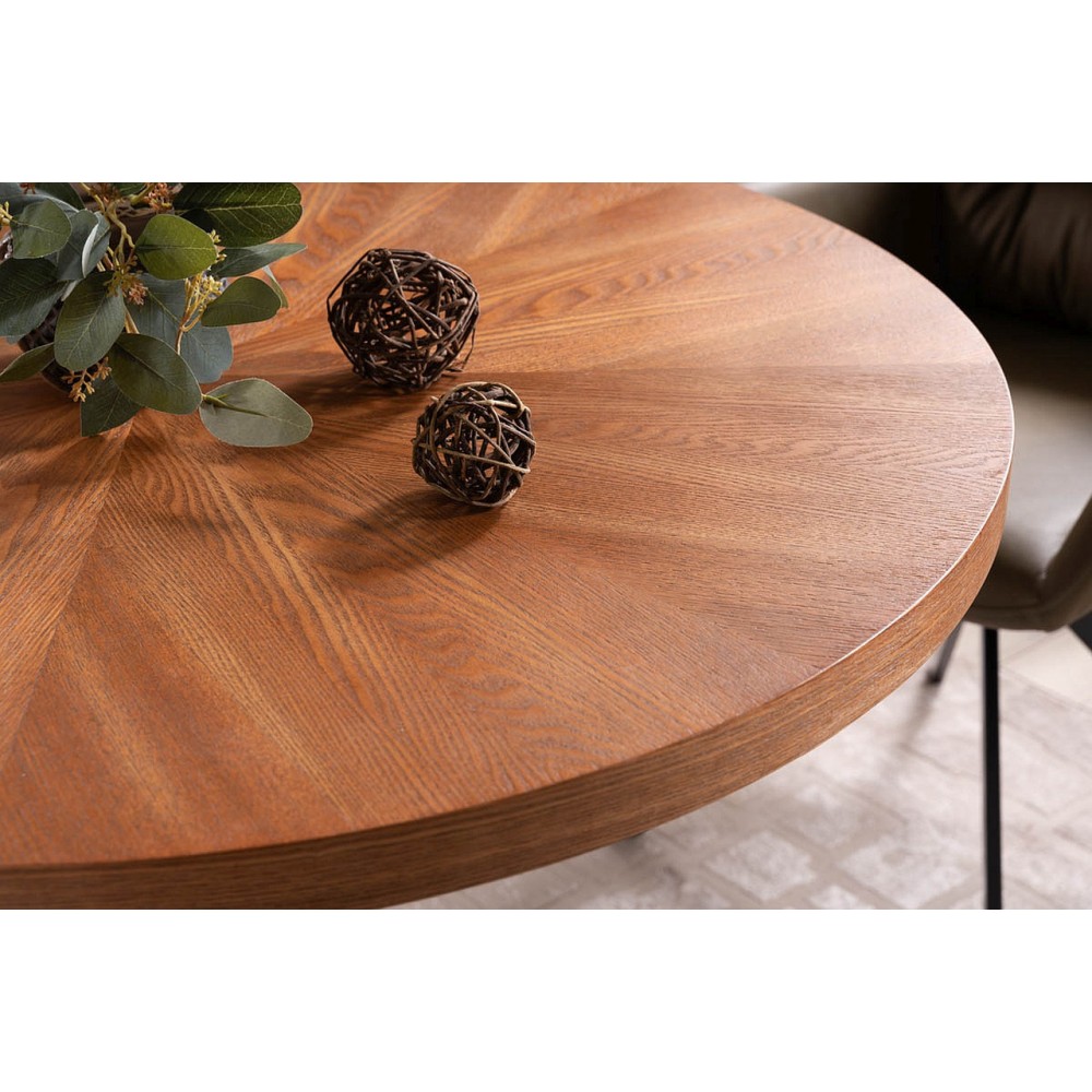 Стіл Amadeo горіх/чорний Signal