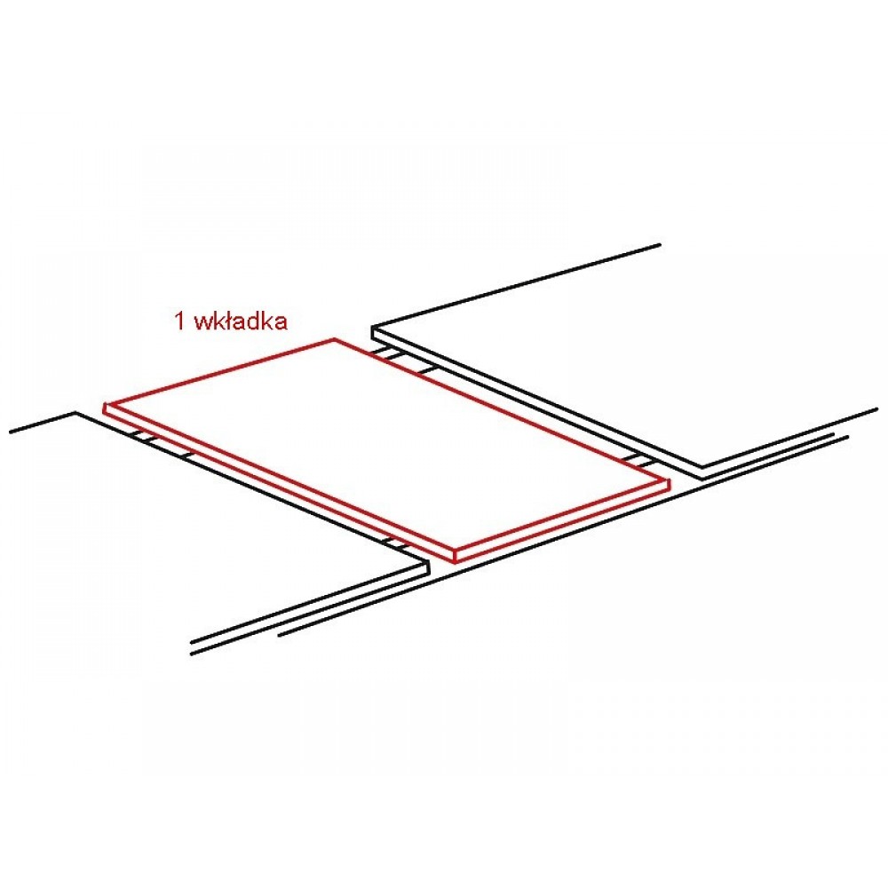 Стіл Dante дуб артисан/чорний Signal