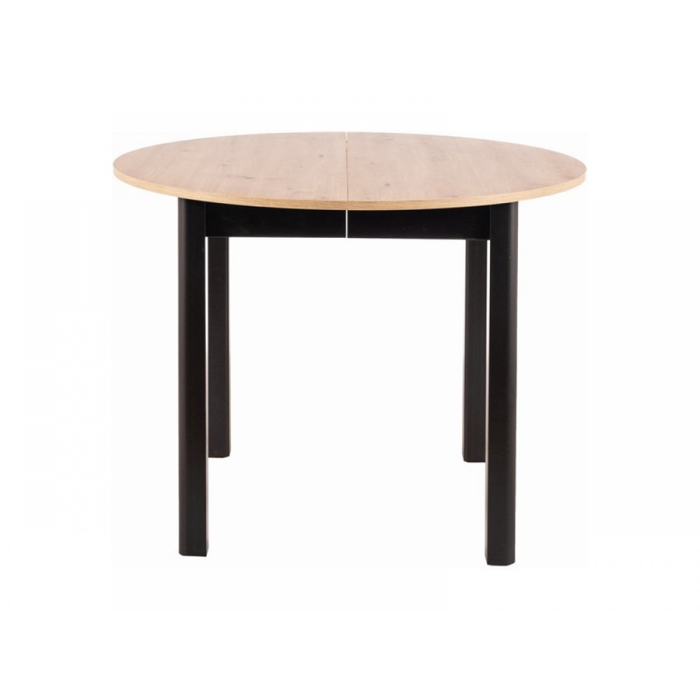 Стіл Dante дуб артисан/чорний Signal