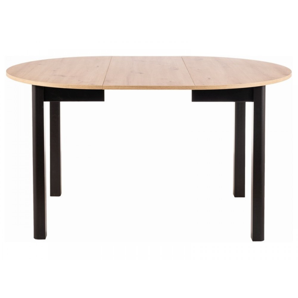 Стіл Dante дуб артисан/чорний Signal