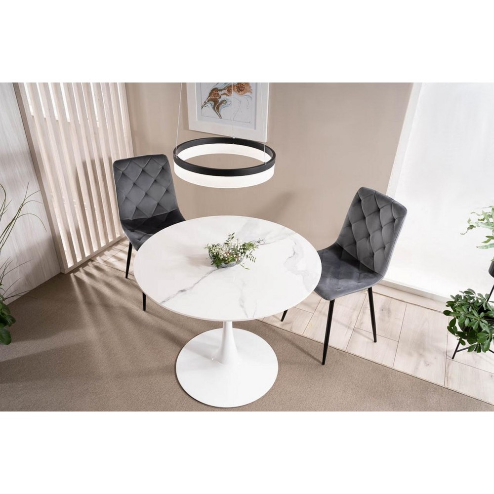 Стіл Espero білий/золотий Signal