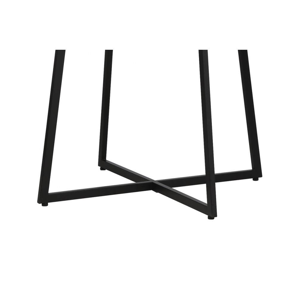 Стіл Luna дуб артисан/чорний Signal