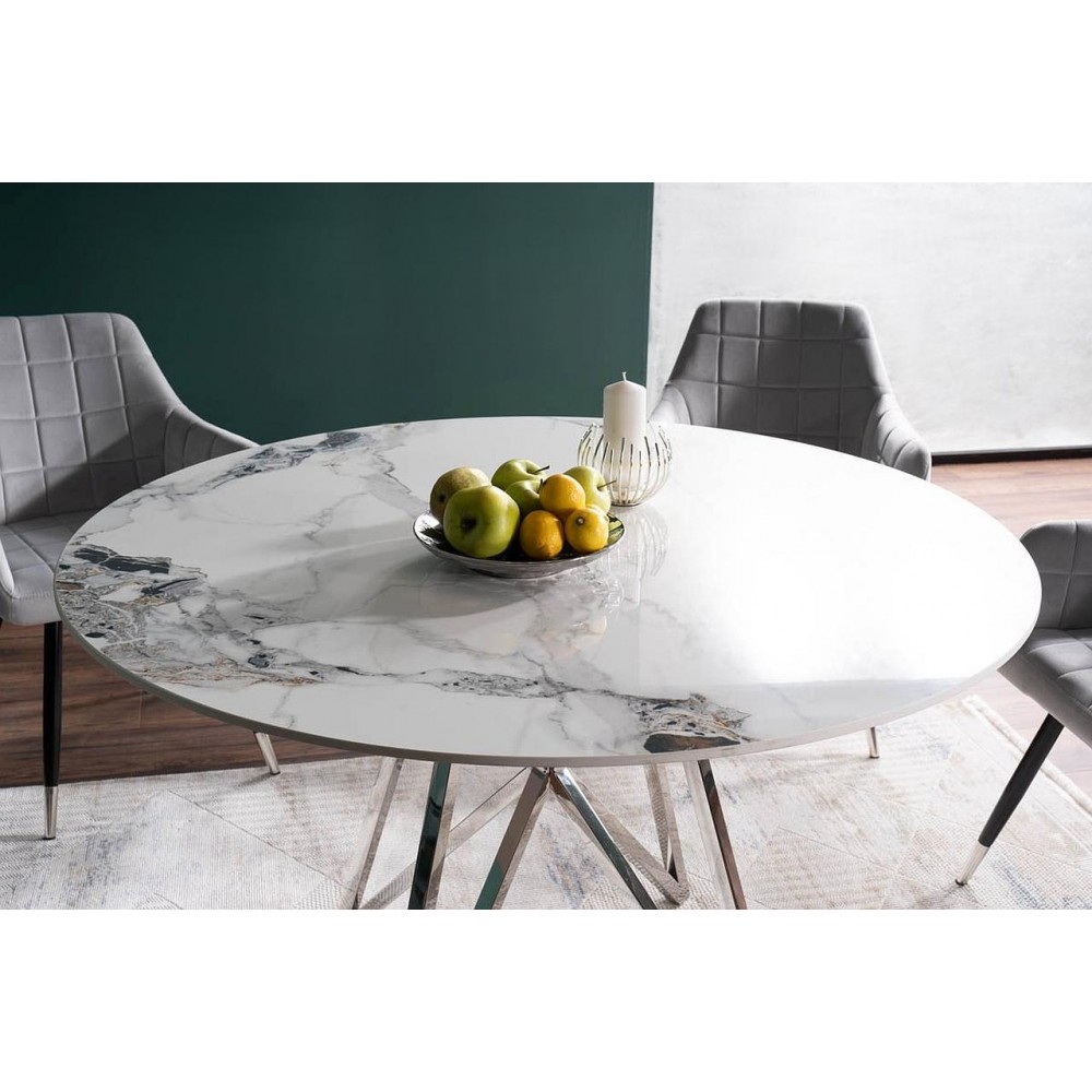 Стіл Murano білий/хром Signal