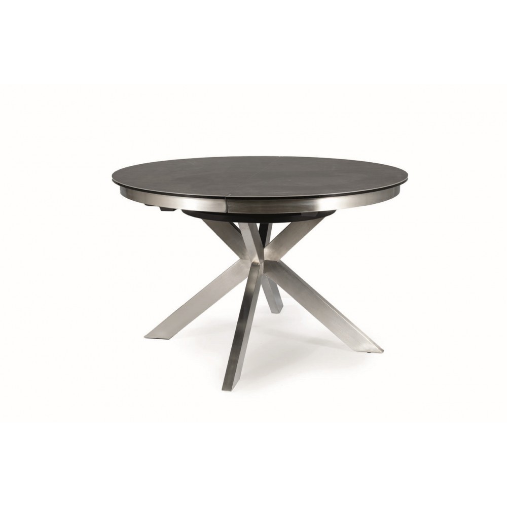 Стол Porto Ceramic темно-серый/черный Signal