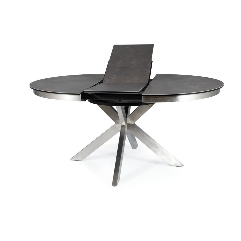 Стол Porto Ceramic темно-серый/черный Signal