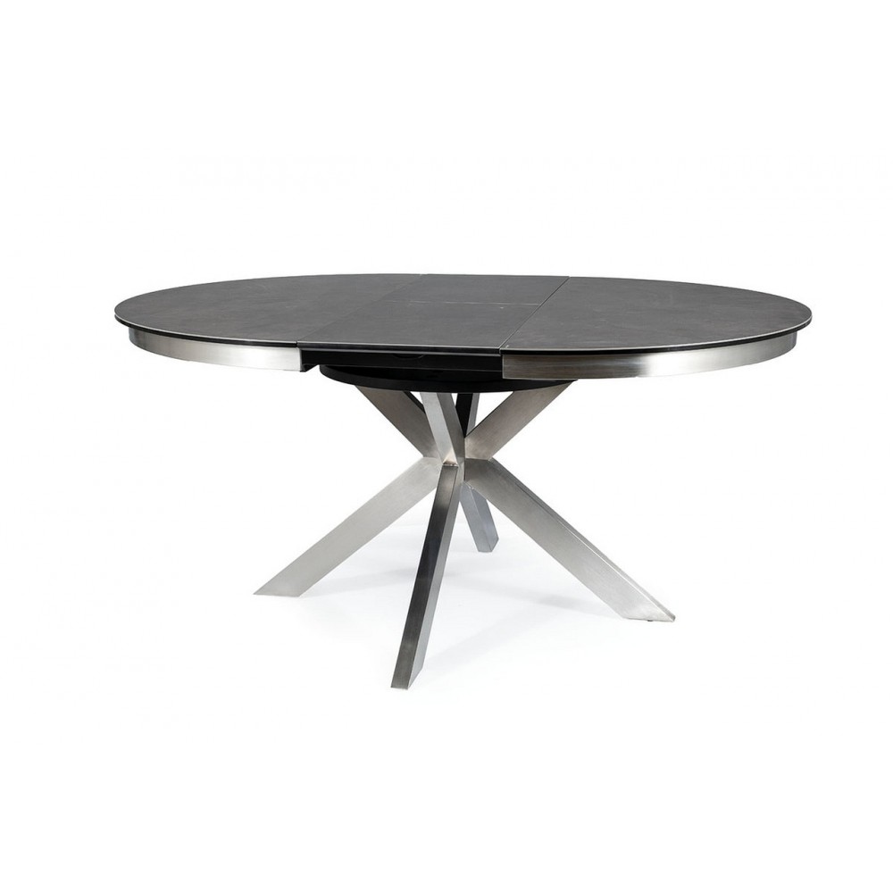 Стол Porto Ceramic темно-серый/черный Signal