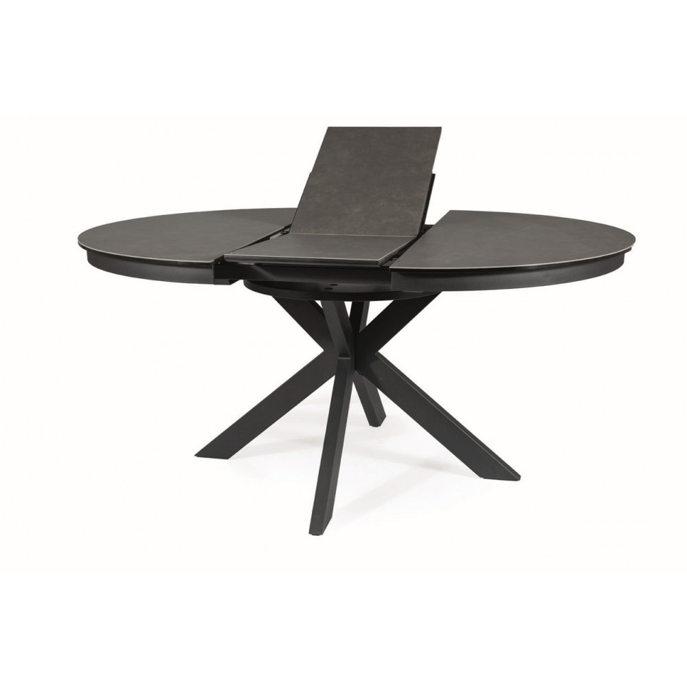 Стол Porto Ceramic темно-серый/черный Signal