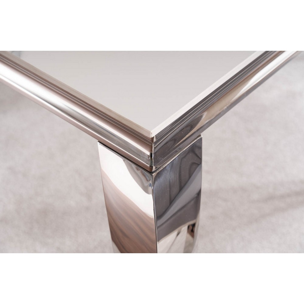 Стіл Prince Ceramic Calacatta/хром Signal Стіл Prince Ceramic Calacatta/хром Signal