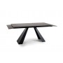 Стіл Salvadore Ceramic ефект дерева/чорний Signal