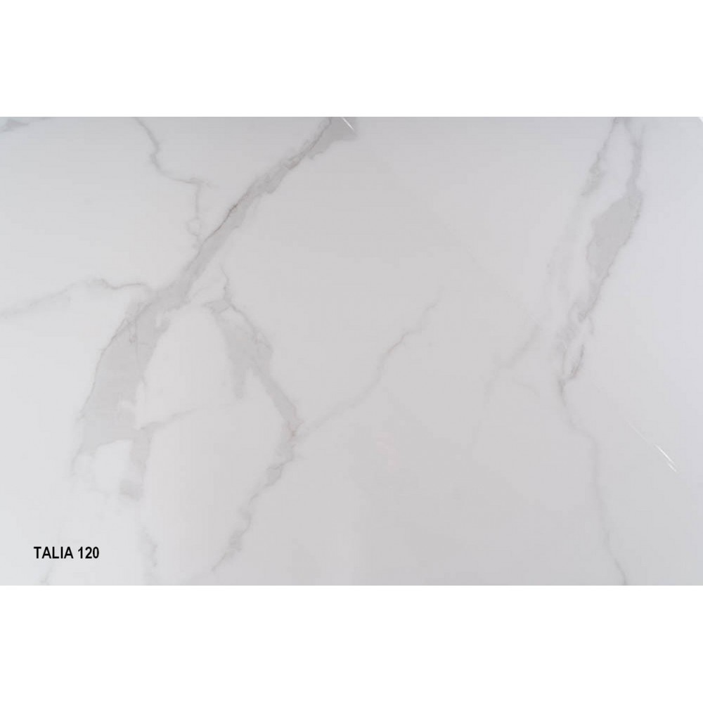 Стіл Talia білий ефект мармуру/чорний Signal Стіл Talia білий ефект мармуру/чорний Signal