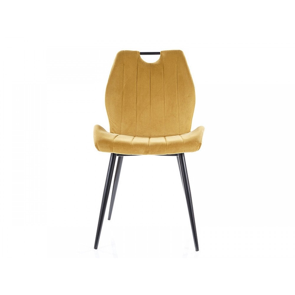 Стілець Arco Velvet кориця Signal