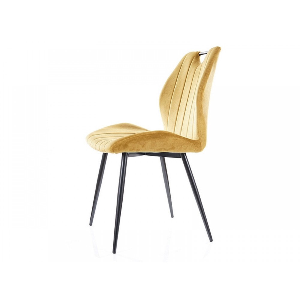 Стілець Arco Velvet кориця Signal