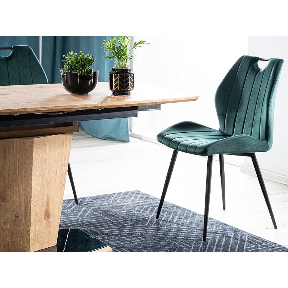 Стілець Arco Velvet кориця Signal