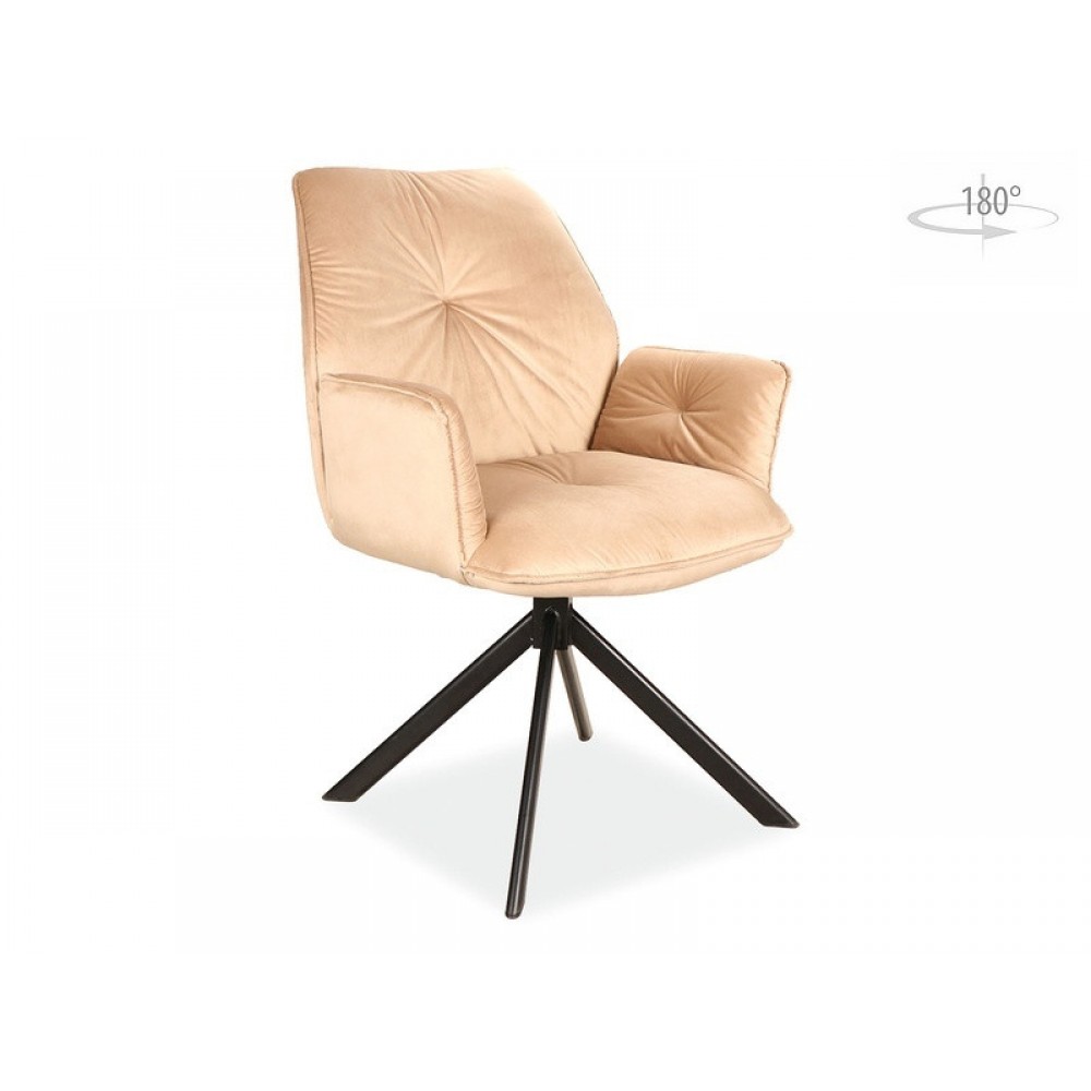 Стілець Boogie I Velvet чорний Signal