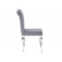 Стілець Prince Velvet сірий/хром Signal