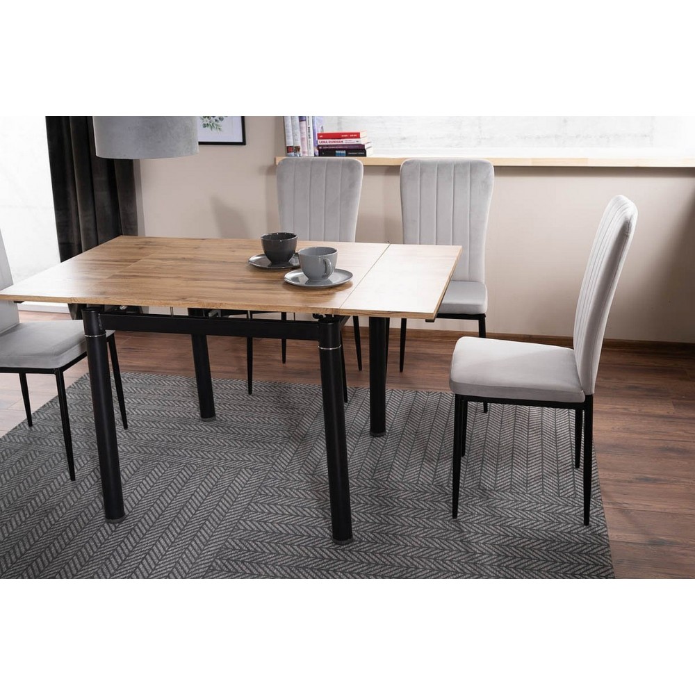 Стул Vigo Velvet серый Signal