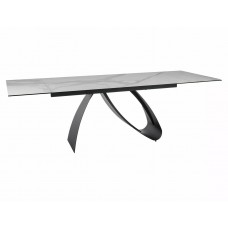 Стіл Diuna Ceramic Statuario Venato Signal білий матовий
