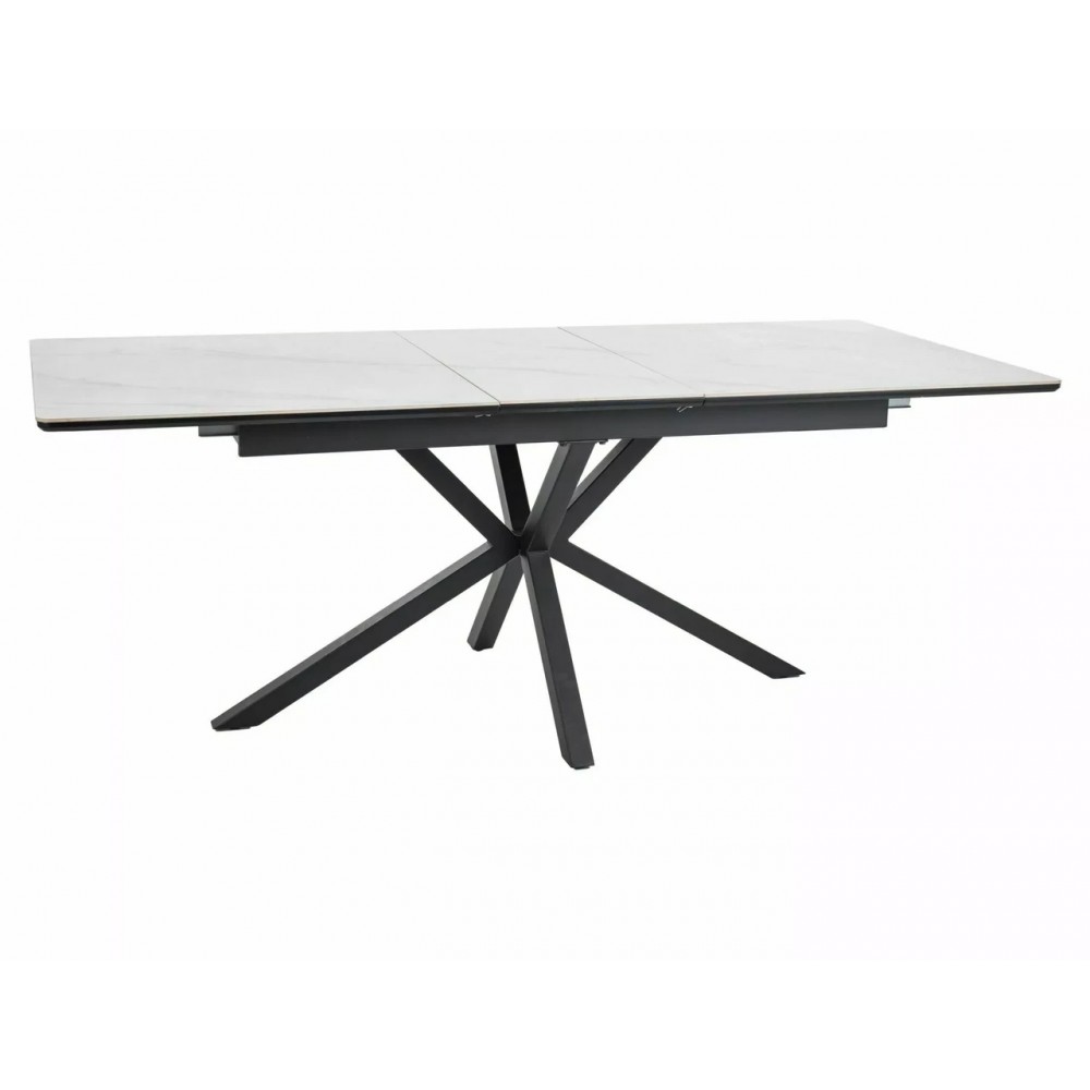 Стол Logan Ceramic Signal белый/черный