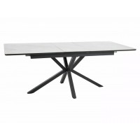 Стол Logan Ceramic Signal белый/черный