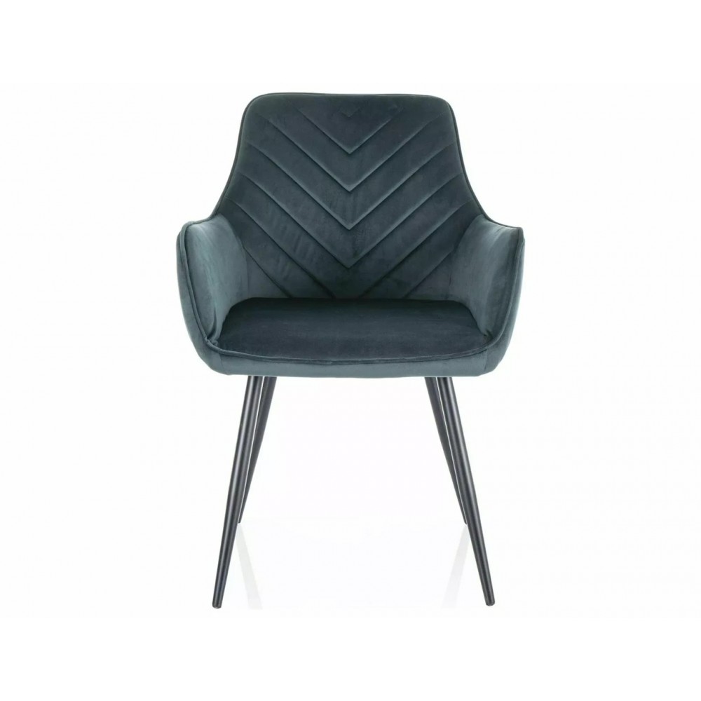 Стул Fig Velvet Signal зеленый