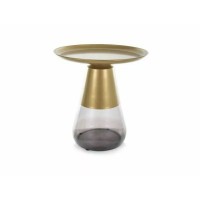 Журнальний столик Tiffany A Signal золотий матовий/чорний