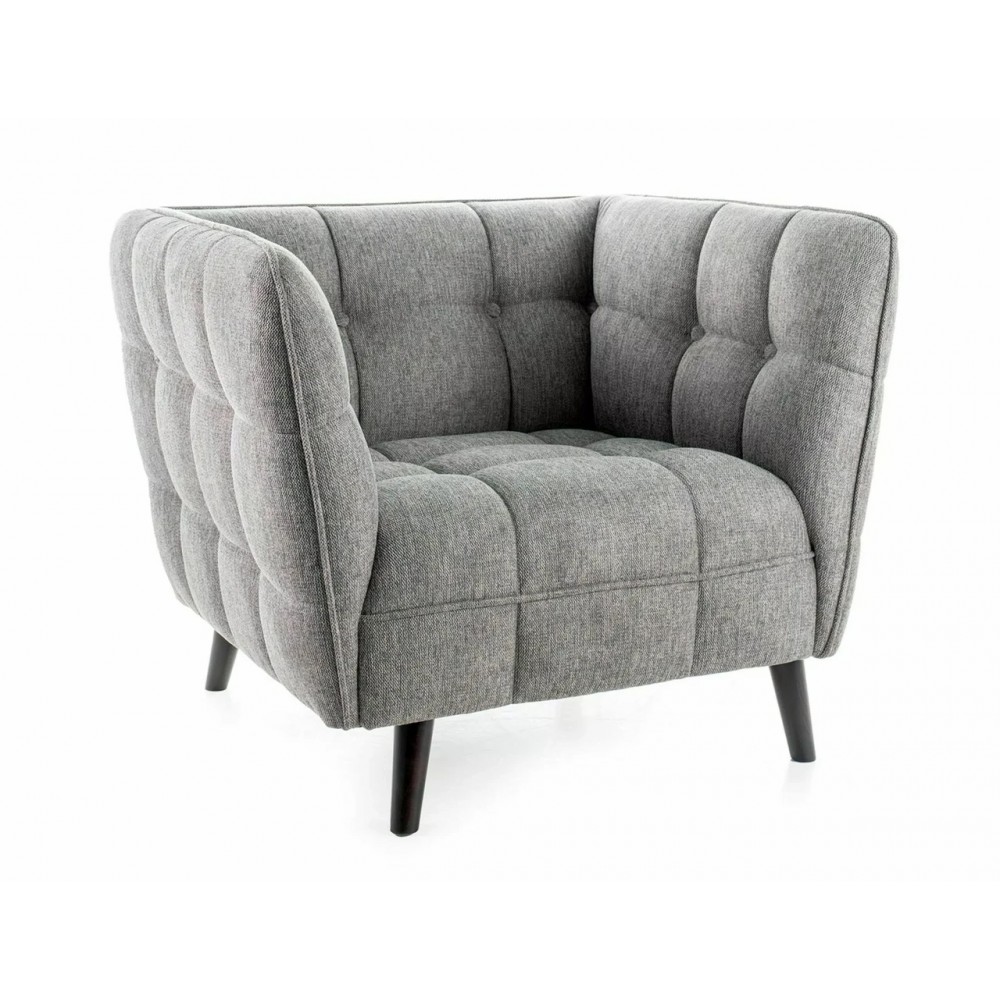 Крісло Castello 1 Brego Signal сірий