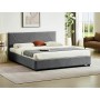 Ліжко Columbia Velvet 160x200 Signal сіре