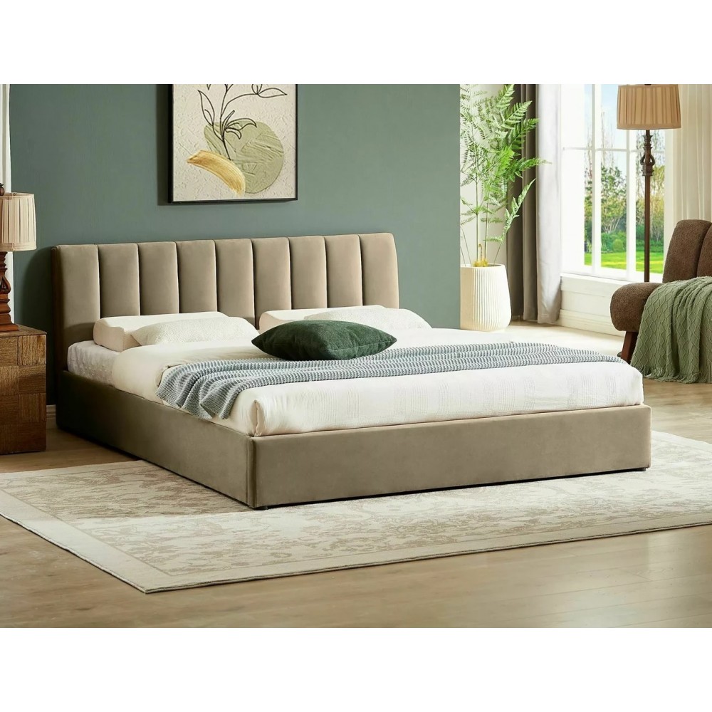 Кровать Montreal Velvet 120x200 Signal бежевый