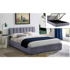Кровать Montreal Velvet 160x200 Signal серый