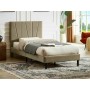 Ліжко Savana Velvet 90x200 Signal бежеве