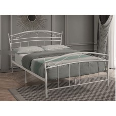 Кровать Siena 140x200 Signal белый