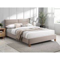 Кровать Sierra Velvet 140x200 Signal бежевый