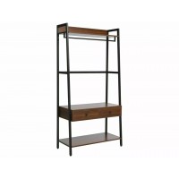 Стелаж Ava A Signal горіх/чорний