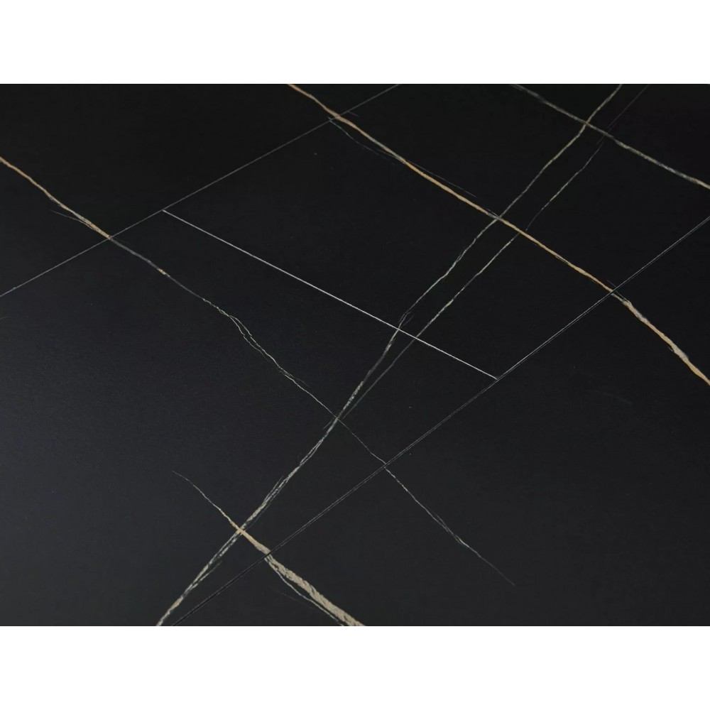 Стол Gaston Signal черный эффект мрамора