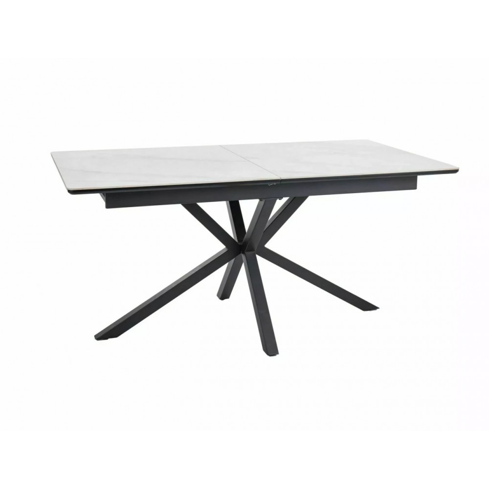 Стол Logan Ceramic Signal белый/черный