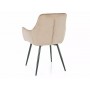 Стул Fig Velvet Signal бежевый