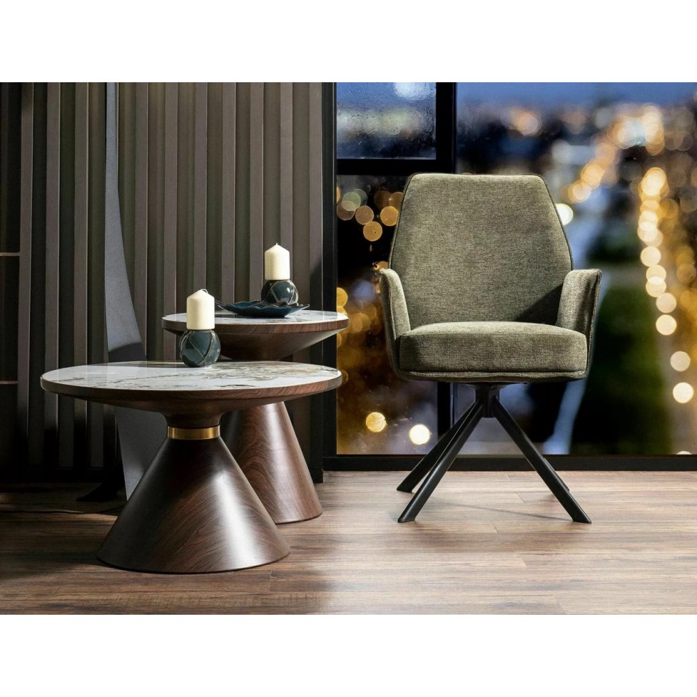 Журнальний столик Napa A 70 Signal білий ефект мармуру