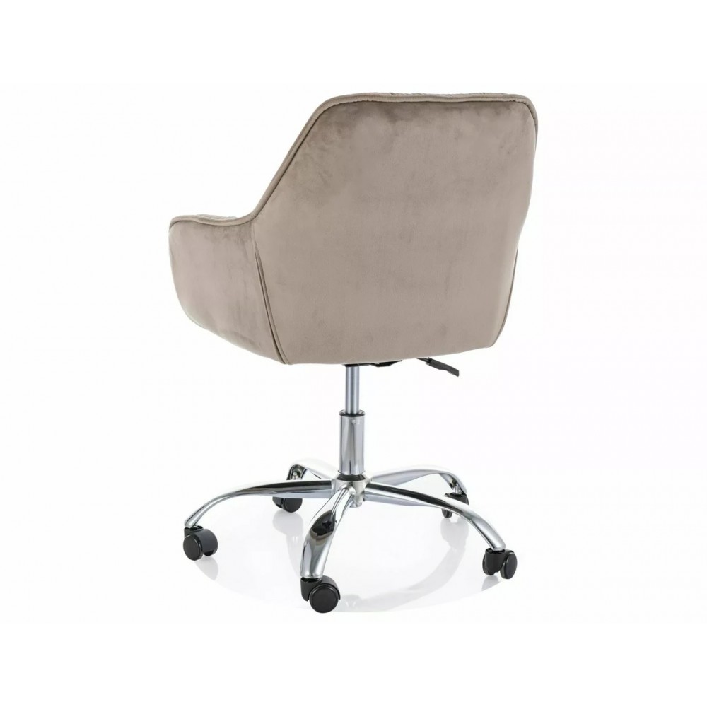 Комп'ютерне крісло Q-190 Velvet Signal темно-бежевий