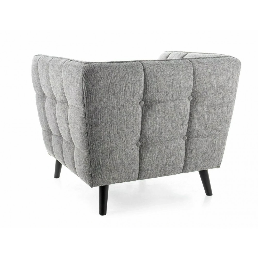 Крісло Castello 1 Brego Signal сірий